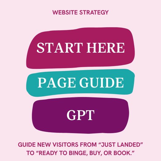 Start Here Page Guide GPT
